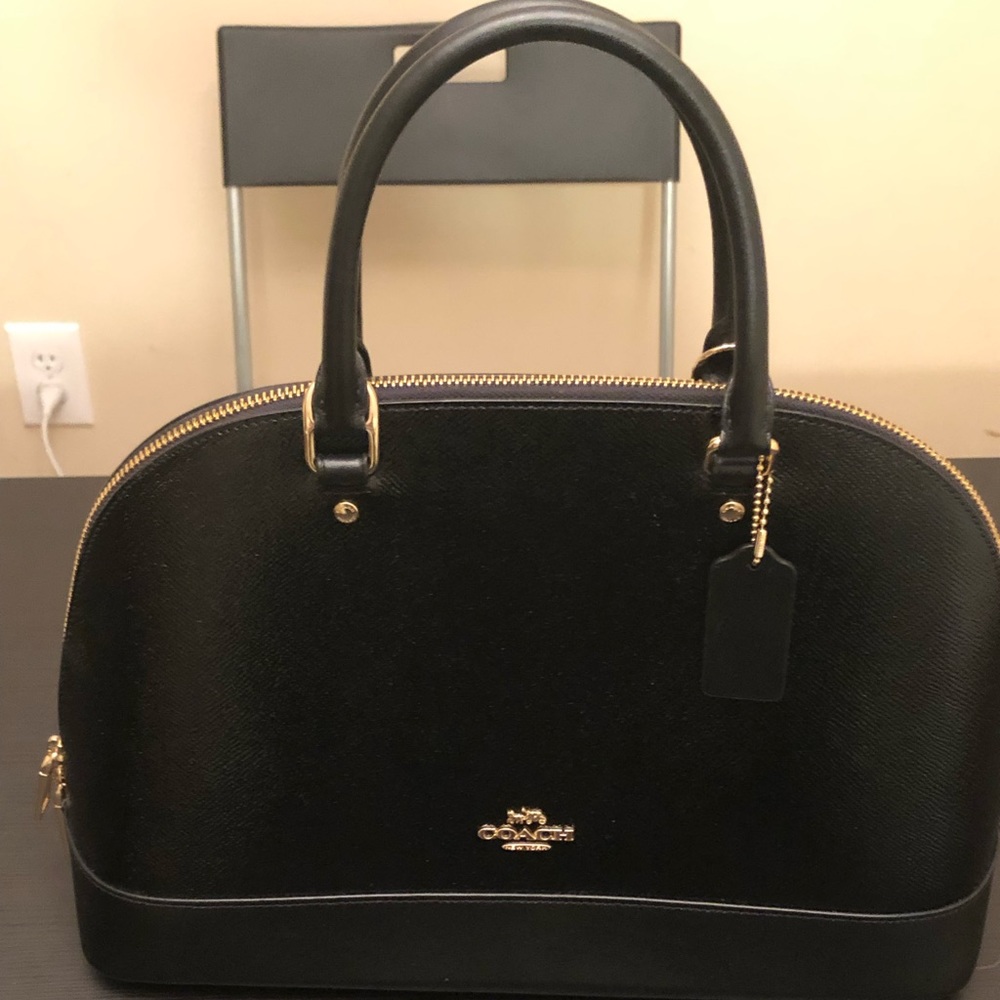 Leather Coach Satchel